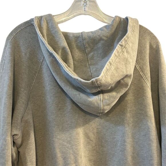 JoyLab Women's Medium Gray Half-Zip Hoodie Long Sleeve Casual Top - Picture 12 of 14